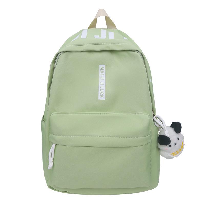 

Mini Japanese Backpack for Girls & Students - Versatile, Lightweight, Ins Style for Kindergarten & Spring Outings Small зелёный