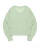 LEE Women'S V-Neck Knit Light Green