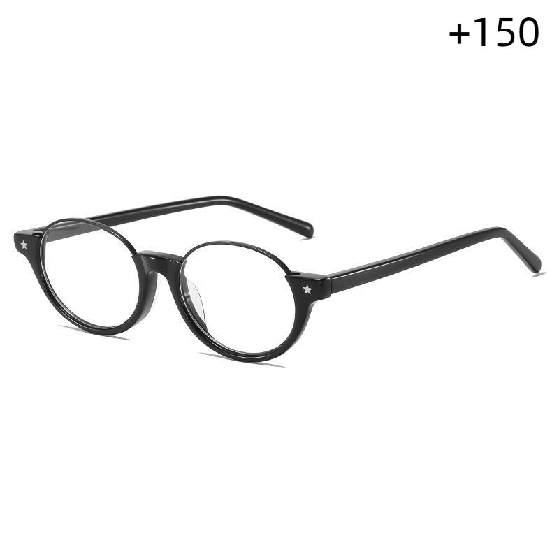 

Women S Ultra-Light Comfort Retro Y2K Half Frame Reading Glasses Oval Small Frame Anti Blue Light Presbyopia Eyeglasses A2