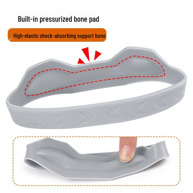 Silicone Knee Brace and Jump Rope Set for Outdoor Sports - Shock Absorption and Compression Support with Elastic Fixation and Patella Protector.