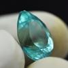 Natural Bluish Green Sapphire Pear Cut 8.40 Ct Loose Gemstone CERTIFIED