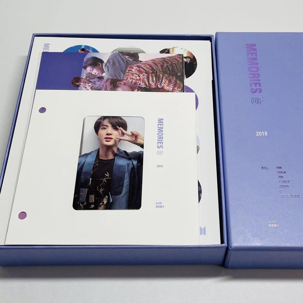 [USED] Jin BTS MEMORIES of 2018 Blu-ray with Japanese subtitles