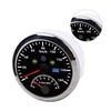 85mm 160km/h GPS Hastighetsmätare 0‑8000rpm Varvtalsmätare LCD Röd Bakgrundsbelysning för Bil Båt Yakt Husbil Lastbil