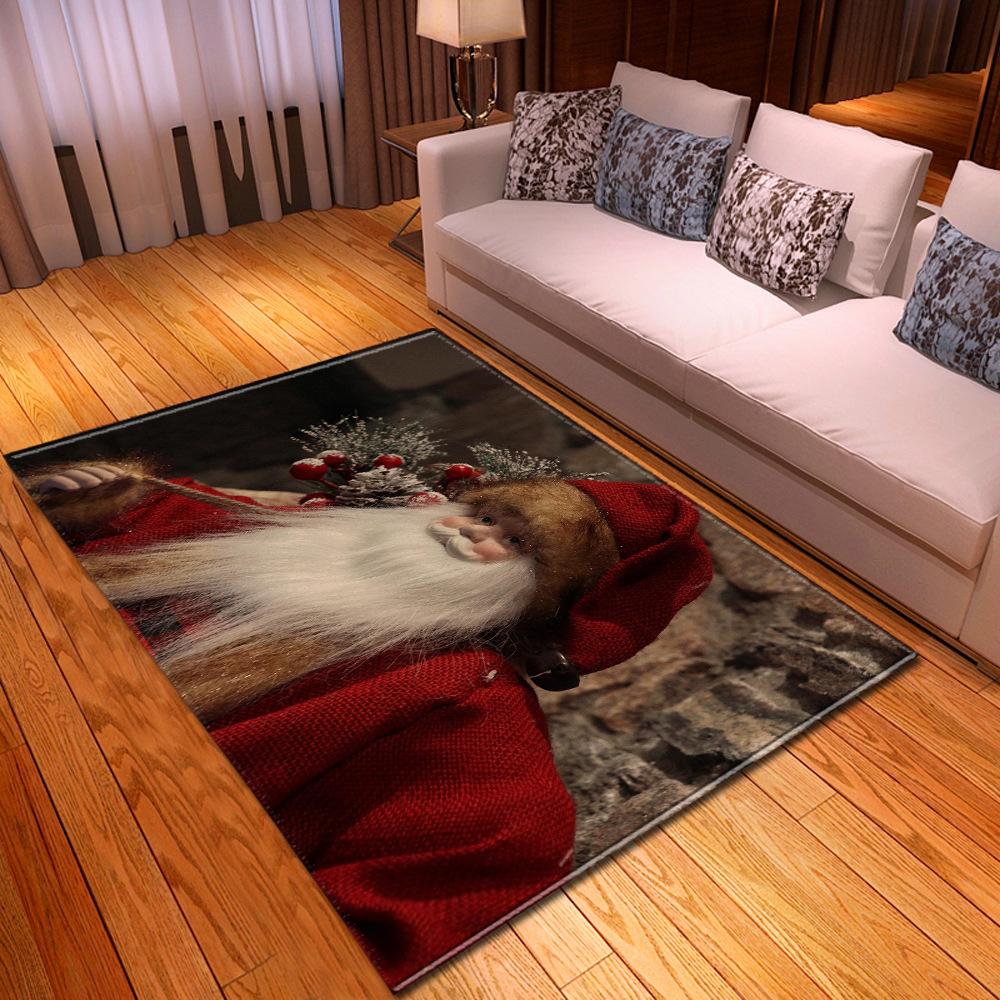 Christmas Living Room Floor Mat Bedroom Dining Room Carpet Carpet Doormat