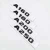 BAPD9 Bykfpc1 For Mercedes Benz For Mercedes Benz W176 W177 3D ABS Black A35 A45 A160 A180 A200 A250 Logo Letters 4MATIC Badge Car Rear Star S