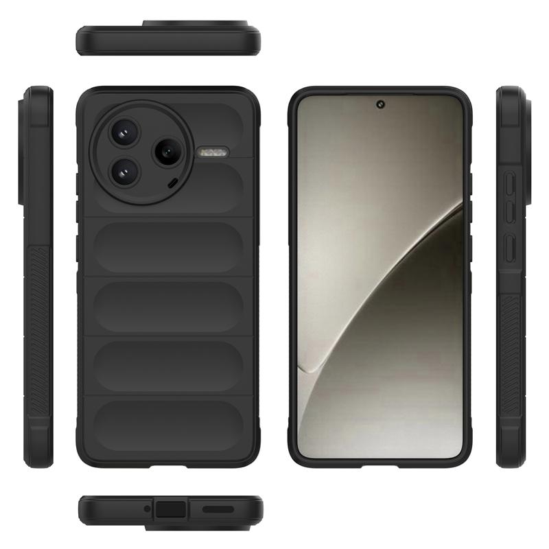 Shockproof Phone Case For Xiaomi Redmi K80 Case Anti-Slip Soft TPU Silicone Full Back Cover For Redmi K80 Case For Redmi K80 Pro