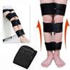 3Pcs/Set Adjustable Legs Posture Corrector Black Effective Bow-legged Correction Belt Legs Protectors Comfortable