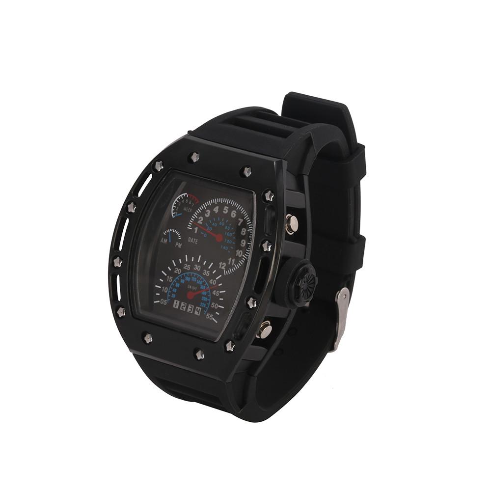 

LED Повседневный Мода спортивный автомобиль инструмент поверхности подарки мужчин и женские часы