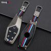 Interior Mouldings Zinc Alloy+Silicone Car Remote Key Case Cover Protective Shell Fob For MG One 2022 2023 2024 Car Keychain Int