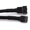 4 Pin Pwm Connector Case Fan Extension Power Cable For Compure Cpu Cooling