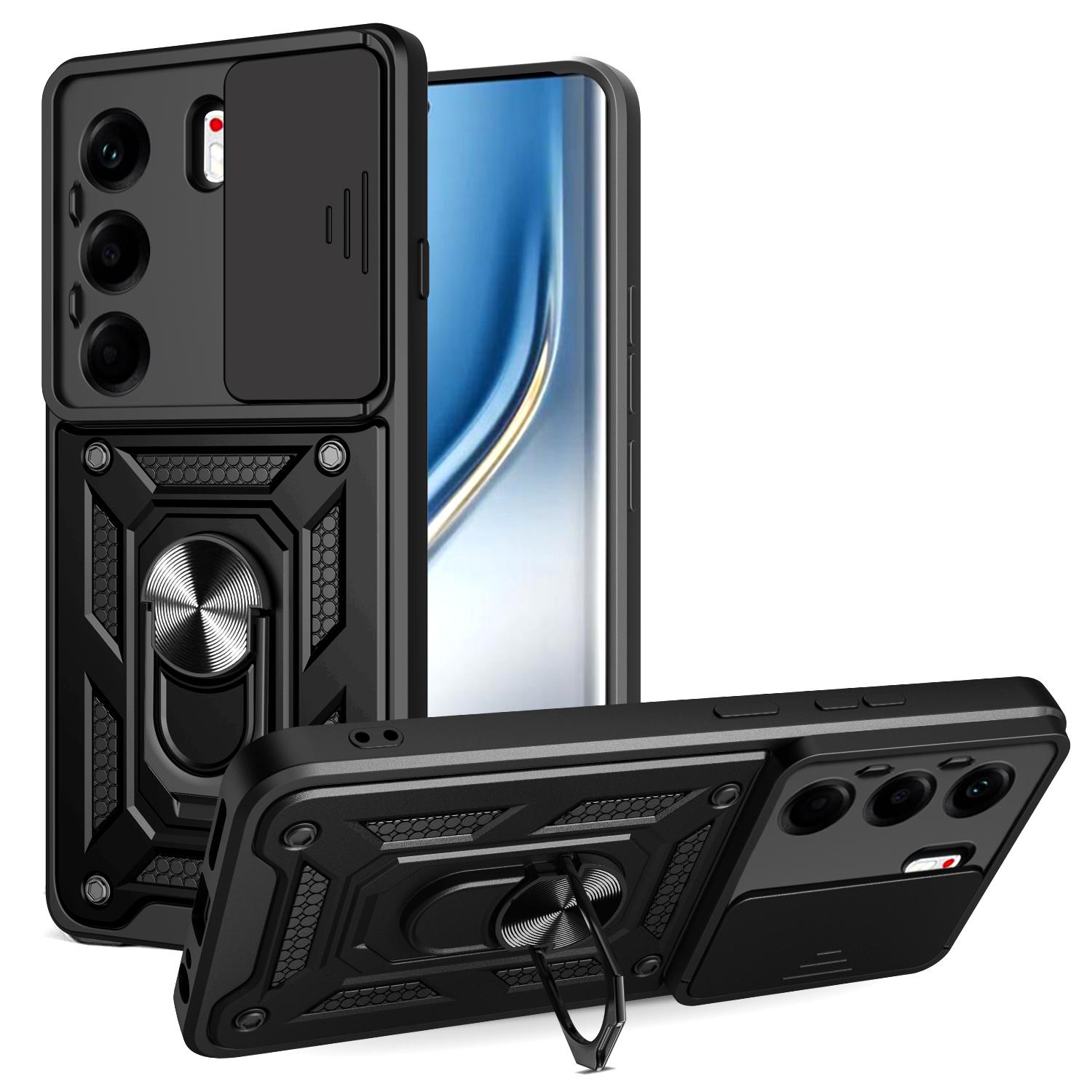 

Funda for Tecno Camon 40 Pro 4G Case Slide Camera Protection Ring Stand Shockproof Back Cover for Tecno Camon 40 4G Capa Tecno Camon 40Pro 4G