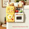 Charming 3D Cartoon Refrigerator Magnets – Cozy Cabin Home Décor