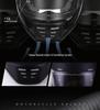 Retro Carbon Fiber Full Face Helmet for Kids - Motorcycle, Cruiser, Scooter