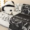 Chenille Nordic Style Sofa Cushion Cover Towel Cloth Four Seasons Universal Double-Sided Available Armrest Backrest Sofa Protection Set