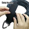 5PCS Cord Organizer Holder with Triangle Buckle Wire Manager Power Nylon Heavy Cord Management Storage Straps for Cable Hoses