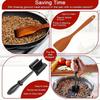 Tritacarne Manuale Tritacarne Schiacciapatate Resistente al Calore Tritacarne per Carne Tritata Utensile da Cucina Sicuro per Pentole Antiaderenti