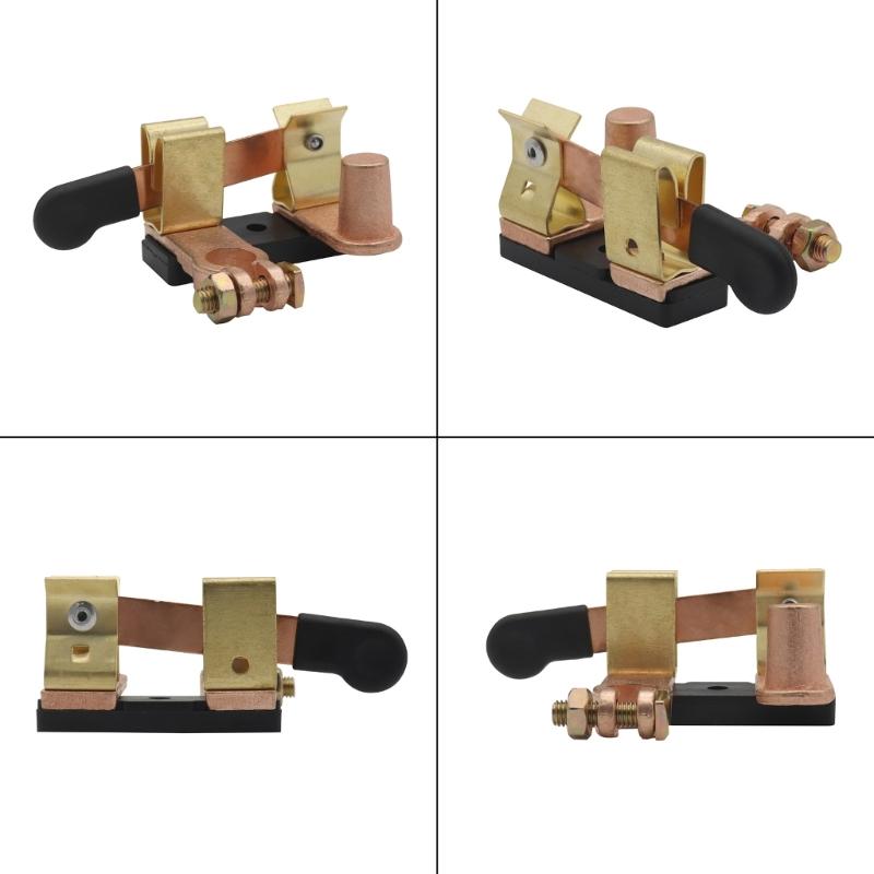 High Current Battery Main Switches 12V 250A Disconnect Power Cut Switches Heavy Duty Power Shutoff for Car & 