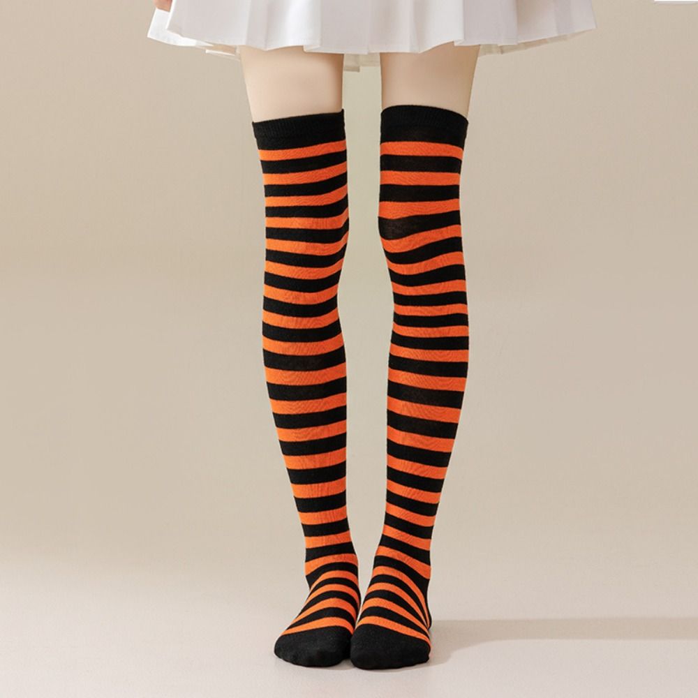 Japanese Style Over Knee Socks Absorb Sweat Knee Thigh High Socks  Festival Supplies