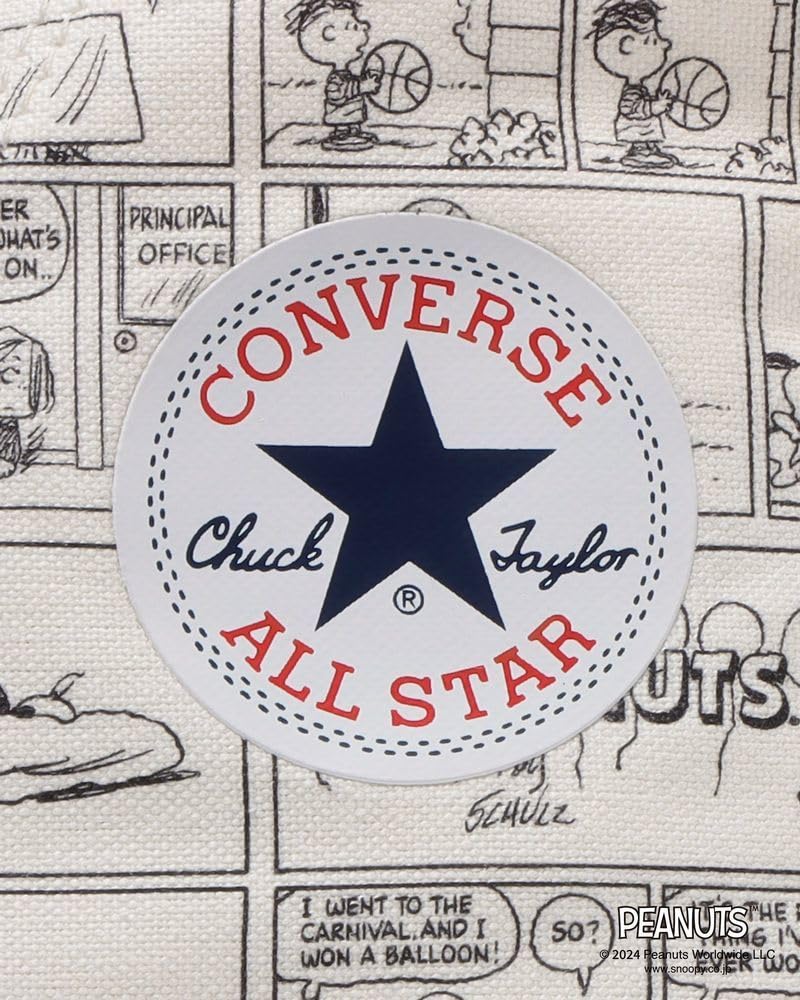 Converse All Star Peanuts CP HI Size Cm (R) Sneakers, Off-White, 23.0