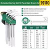 SATA Hex Key Set: Manual Six-Sided Screwdriver Tools