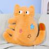 Soft Cute Cat Plush Pillow With Polyester Filling For Children And Office Relaxation