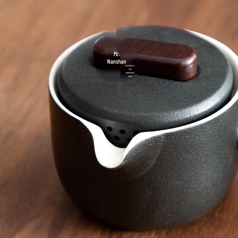 Nanshan Japanese Style Black Pottery Ceramic Tea Set