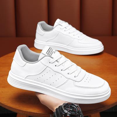 Summer Men's Shoes New Breathable Little White Shoes Boys Trend Versatile Sports Shoes Casual Flat Baseplate Shoes Trendy Shoes