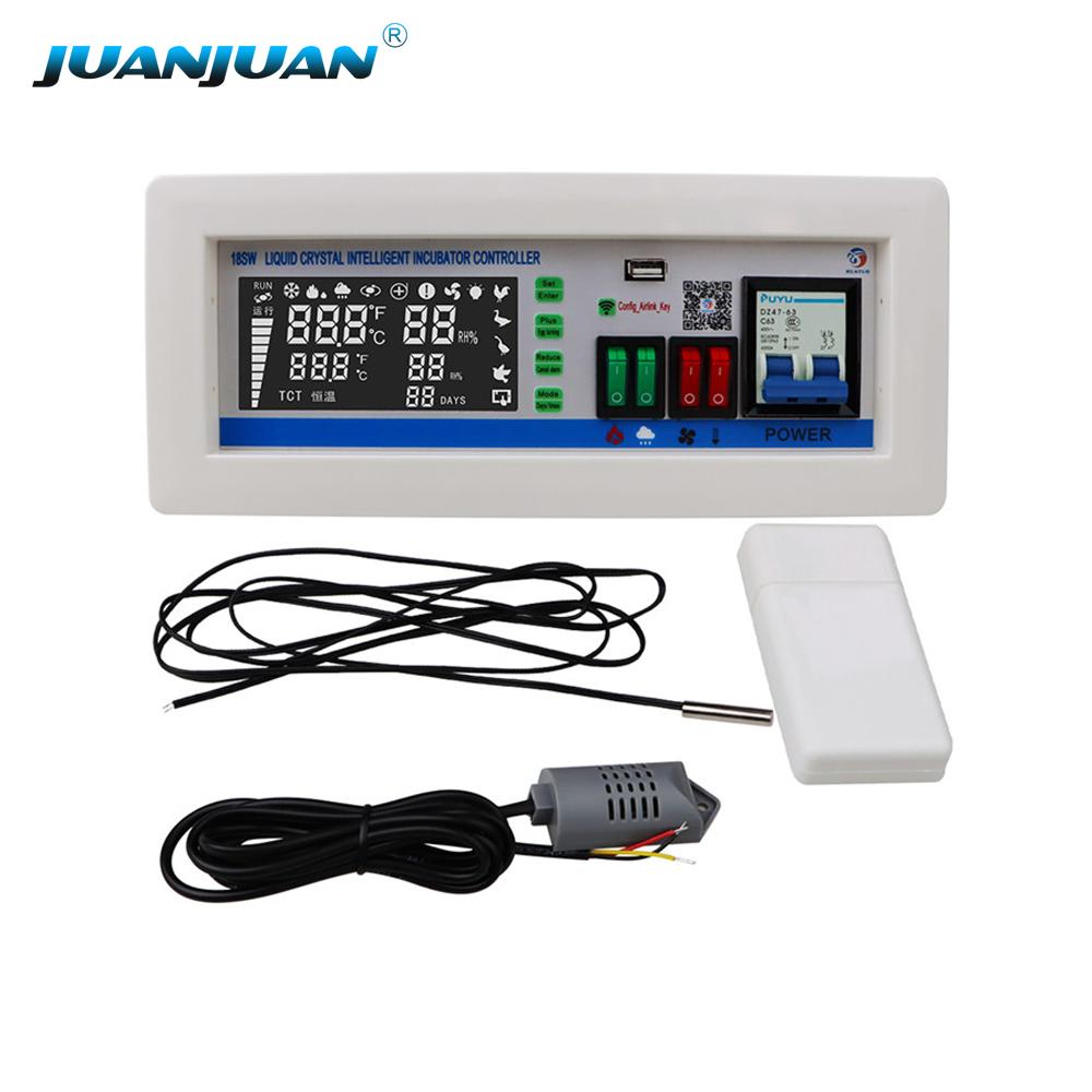 

XM-18SW Egg Incubator Intelligent Incubator Controller Mobile APP Control Hatching Thermostat System AC 110V-220V WiFi Remote