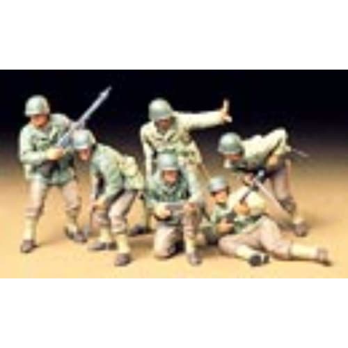 

Tamiya 1/35 Military Miniature Series No. 192 U.S. Army Infantry Assault Set Plastic Model 35192
