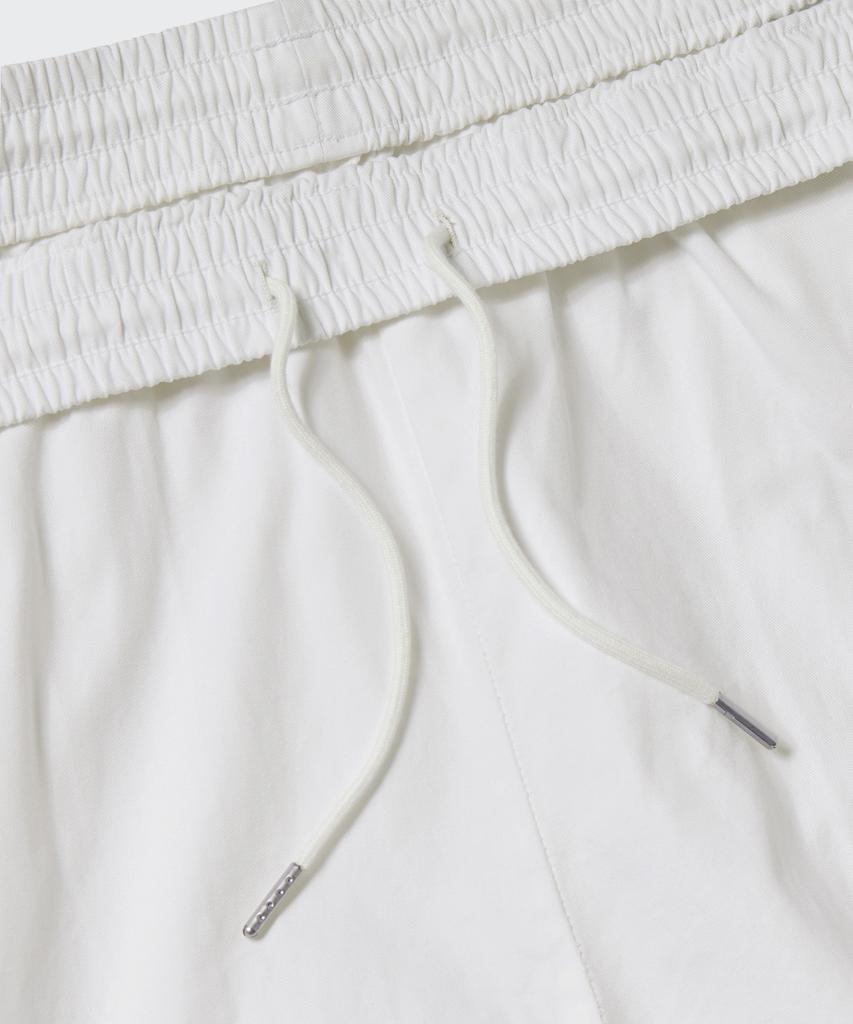 MUSINSA STANDARD Cotton Deep Tuck Wide Elastic Waist Pants [Off-White]