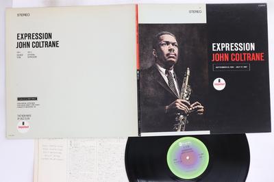 LP Record JOHN COLTRANE - Expression YP8570AIPROMO ABC IMPULSE! 1977 Japan Jazz Used