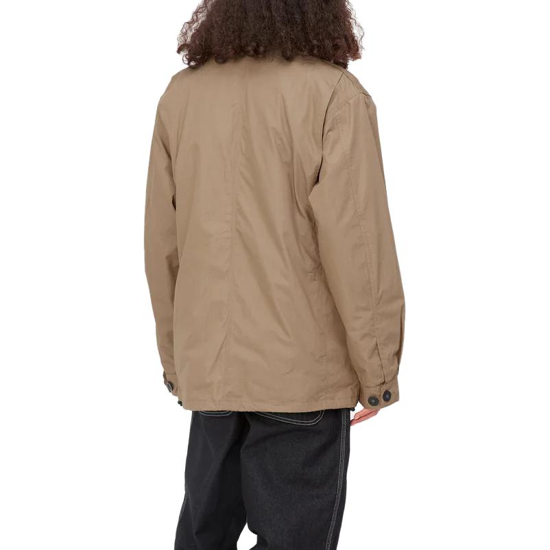 Carhartt WIP Einfarbiges Logo-Patch Cordkragen Jacke Herrenjacken I031355-1DD-XX
