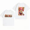 One Piece Tony Tony Chopper Print Tshirt Casual Short Sleeve Cotton Anime Streetwear Unisexs Tshirt