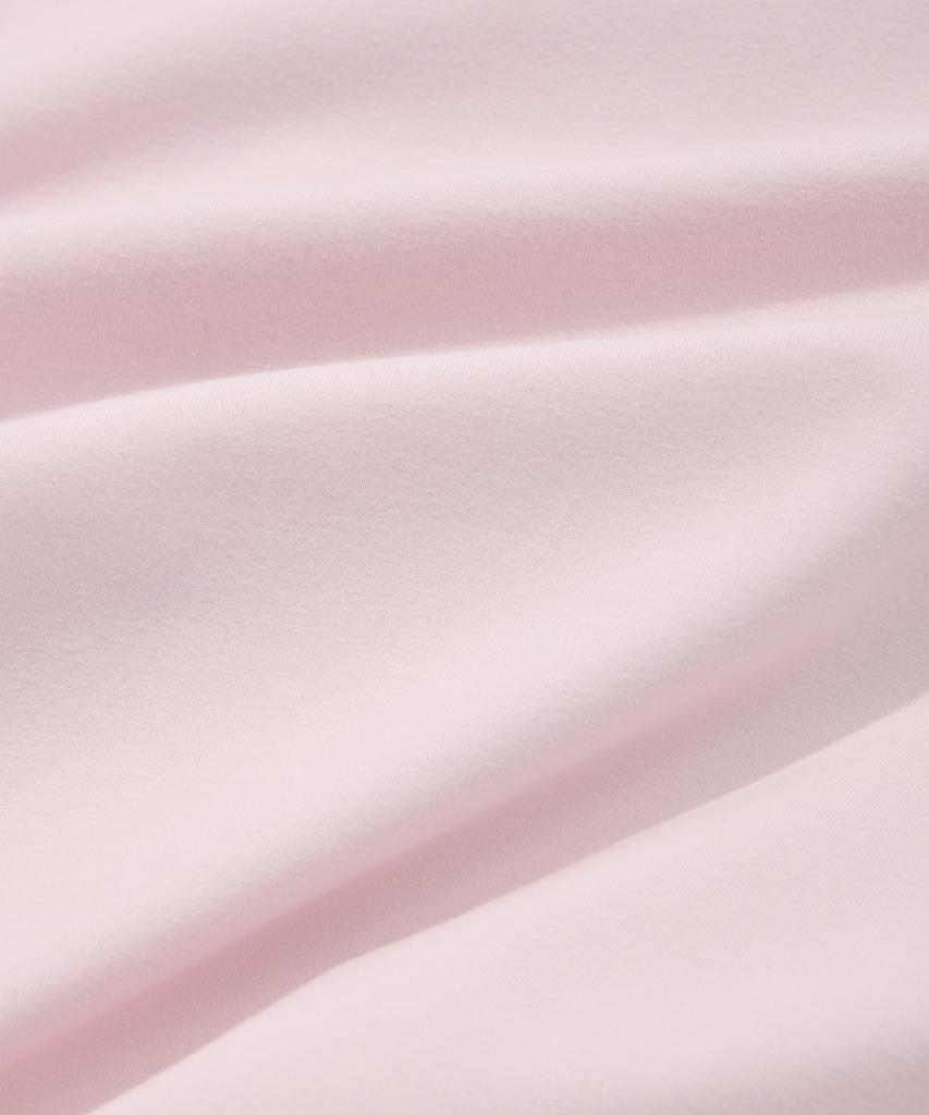 COVERNAT Authentic Pocket Collar T-Shirt Light Pink