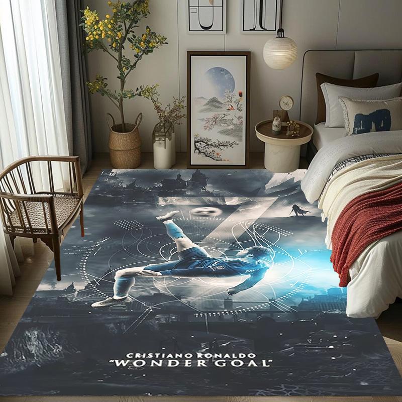 Number 10: Soccer Legend Action carpet Suitable for all seasons Doormat Christmas gifts Bathroom mat Room
