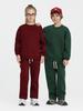 2026 Spring Terry 430g Kids Trendy Hoodie & Sweatpants Set - Casual Streetwear for Boys & Girls
