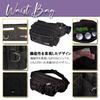 LEZARINO Waist Large for Men and Women Pouch, Multifunctional, Waterproof, Capacity, Unisex, (Black-2)