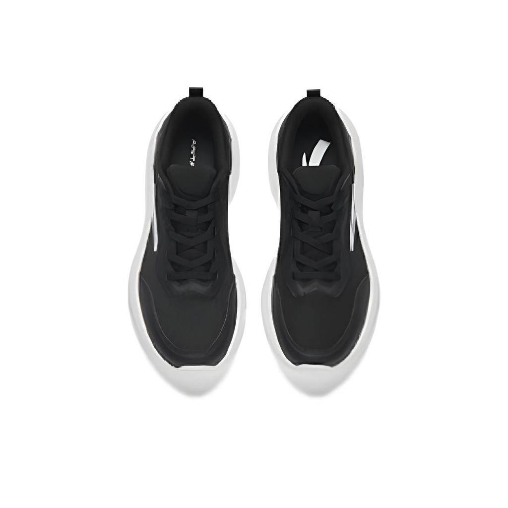 Anta Comfortable Versatile Fashionable Simple Breathable Lightweight Rebound Low-Top Casual Training Running Shoes Women sneaker Black 922525508-3
