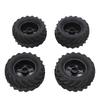 4pcs 90mm RC Paddle Buggy Tires Snow Sand Rubber Tires Wheels for 1 14 1 16 Scale RC Crawler Truck Upgrades
