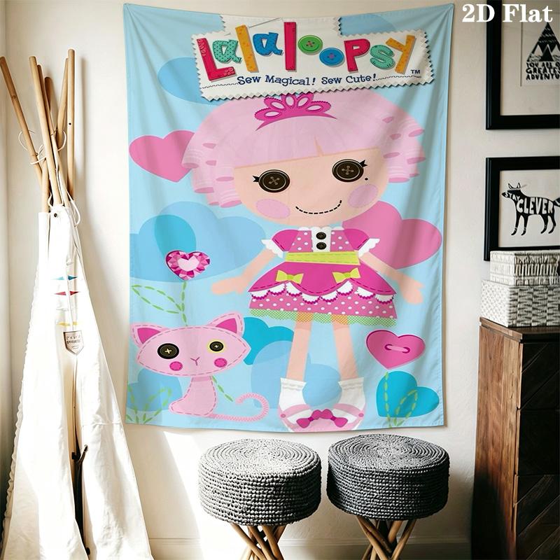 Lalaloopsy Pattern Home Decor Tapestry, Wall Hanging, Decorative RV Wall Cloth.XGT0914154
