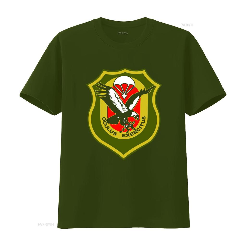 Wildeshausen Bundeswehr Paratroopers Company Eagle Shield Logo T Shirt Unique Military Design for Men vintage Washed Breathable