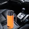 800ml 12V 24V Large Capacity Portable Electric Kettle Water Heating Mug for Truck Car UseOrange