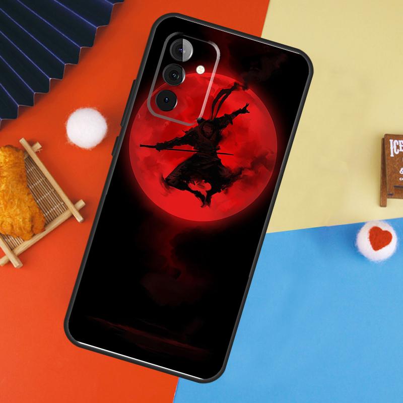 Japan The Samurai Ninja Case For Samsung Galaxy A53 A33 A13 A54 A34 A14 A56 A36 A16 A06 A12 A32 A52 A35 A17 A15 A55