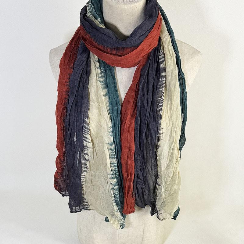 Women's Cotton and Linen Scarf Fashionable and Versatile Temperament Scarf Warm and Soft Scarf