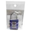 Waki Sangyo Push Button Lock, Security Gate/Warehouse, Blue, 35mm, TW912