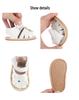 Soft Sole Summer Sandals for 0-1 Year Old Baby Girls