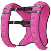 Weighted Vest, 8 kg, Storage Pocket, Oxford Fabric, Metallic Sand, Pink
