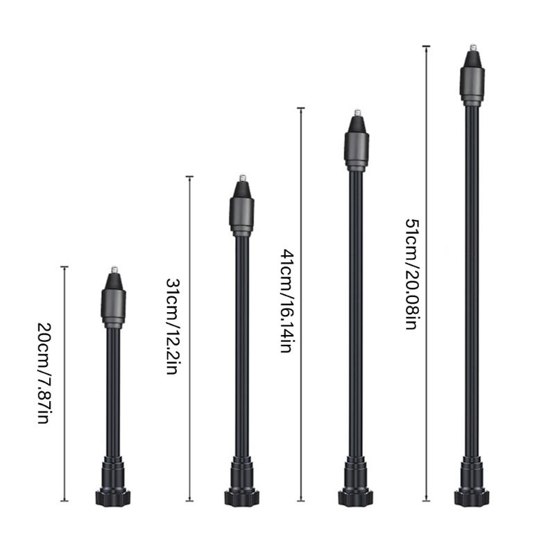 17mm Ball Head To 1/4 Male Screw Adapter Mount Rod For Action Cameras Car Vent Dashboard Phone Tripod Holder Black