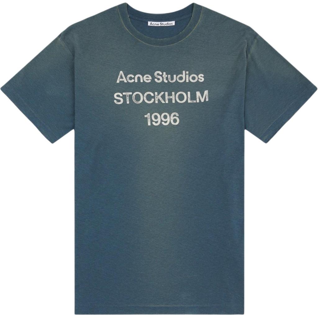 Acne Studios Logo Printed Crewneck T Shirt CL0196-BPA