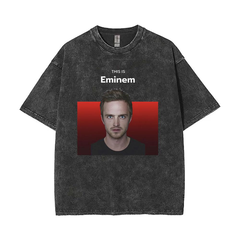 Washed Vintage TV Show Fan Men Women Breaking Bad Heisenberg and Jesse Pinkman Graphic Tshirt Better Call Saul Print T Shirts